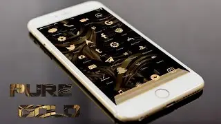 Gold iOS Theme - Aurelia Pure Gold (iOS 8.4 - iOS 9.3.3) ($1.49)