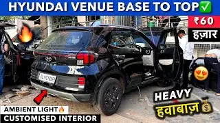 Hyundai VENUE Base Model MODIFIED🔥Hyundai Venue 2025 Modification | Hyundai Venue 2025 New model ✅