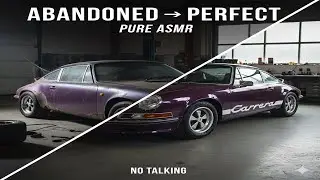Abandoned to Factory New Porsche 911 Carrera RS 2.7 ASMR Restoration