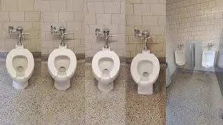 1303: MSU - Kohler & American Standard Fixtures - Berkey Hall Men's Restroom (2025 Revisit) 🚹