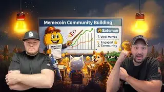 🚨 Безумие мемекоинов: как создать настоящее сообщество + почему мемекоины первого уровня Bitcoin ...