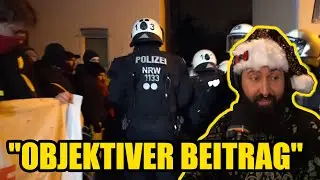 Linke vs. Polizei: Krawalle bei Demo gegen AfD-Jugend - Hakon reagiert auf SpiegelTv