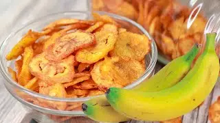 Crispy Banana Chips Recipe | Homemade Banana Chips Recipe | Tea Time Snacks | Toasted