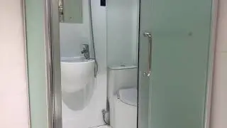 Waterproof Integrated Bathroom Pod Modular shower room, even without bathroom!