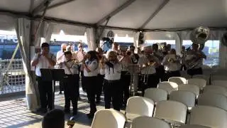 Bonsal Blues Band perform on the Battleship New Jersey
