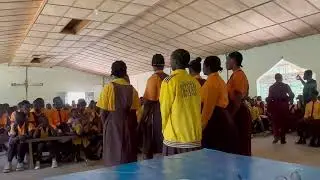 Welcoming Program by Bahn Catawba Students