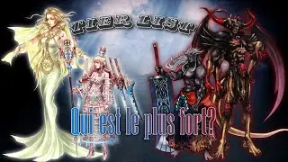 Tier List : Qui est le plus fort ? (Protagonistes/Antagonistes)