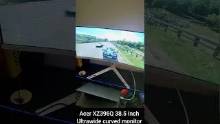 Acer XZ396Q 38.5 Inch Ultrawide curved monitor #shorts #monitor #youtubeshorts #tech #shortvideo