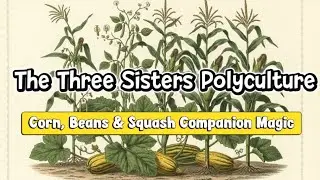The Three Sisters Polyculture: Corn, Beans & Squash Companion Magic (Complete Guide)