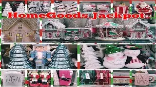 👑HOMEGOODS Christmas Decor Jackpot Shop With Me!! Tons of #Viral Hot FINDS!! #gingerbreaddecor👑