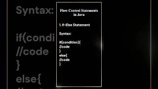 Quick Preview: If-Else and Switch Statements in Java | PureJava Shorts
