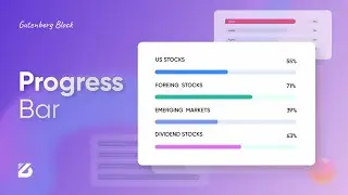 How To Use Progress Bar Block | Best Gutenberg Blocks