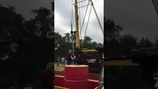 Cable Tool Drilling Demonstration 1