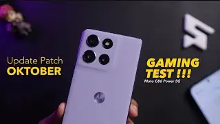 ADEM & STABIL ?! GAMING TEST MOTOROLA MOTO G86 POWER 5G + UPDATE SYSTEM PATCH OKTOBER 2025