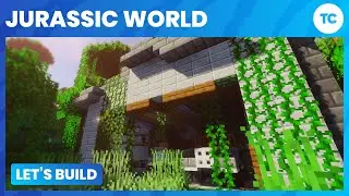 Let's Build Jurassic World - Jeep Garage (overgrown garage interior & exterior) - Bonus episode