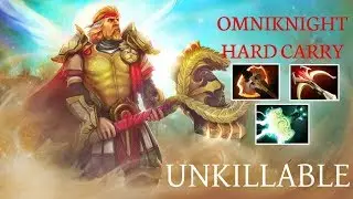 OMNIKNIGHT HARD CARRY BUILD BATTLE FURY + DAEDALUS + MJOLINIR NEW META | DOTA 2