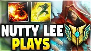 NUTTY LEE SIN PLAYS (I POPPED OFF) | SEASON 8 GRIND - League of Legends