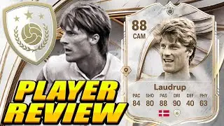 88 Laudrup Player Review! Icon Laudrup Review! 88 Michael Laudrup Review - EA FC 26 Ultimate Team