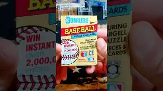 This 1991 Pack Might Have A SERIAL NUMBER 🔥 #baseballcards #cardpulls #rarecard