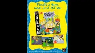 Rugrats Search For Reptar (PS1) 4K 60 FPS Gameplay