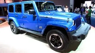 2014 Jeep Wrangler Unlimited Polar Diesel - Exterior, Interior Walkaround-2013 Frankfurt Motor Show