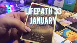 ✨LIFEPATH 33 ✨JANUARY TAROT READING |  CLAIRVOYANCE & CLAIRCOGNIZANCE | HEART & SACRAL CHAKRAS