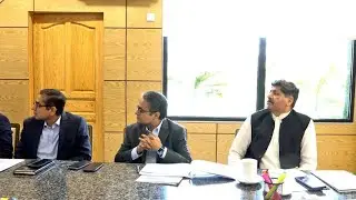 Progress Review Meeting of two critical urban infrastructure projects.