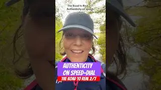 The Road to Real 2/7: Authenticity on speed dial #authenticitymatters  #energy #healingjourney