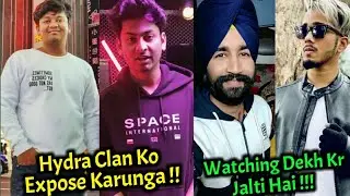 Gareeb Exposing Hydra Clan With Call Recording ? || GtxPreet Reply To Scout || Roasting Guru ||