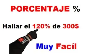 Calcular Porcentajes sin Calculadora  | Ejemplo 1