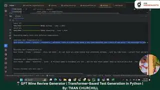🍷 GPT Wine Review Generator  Transformer Based Text Generation in Python