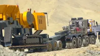 HEAVY RC HAULAGE! THE NEW 80t SC TRANSPORTATION! VOLVO FMX 8X8