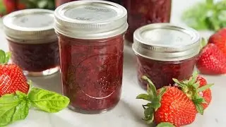 Strawberry Basil Preserves