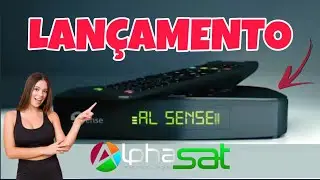 LAN&Ccedil;AMENTO , ALPHA.SAT, NOVO SENSE 4K !