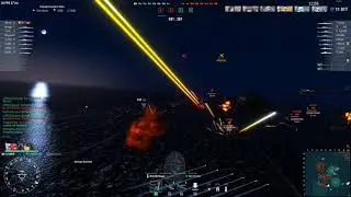 World of Warships X Azure Lane Mod - Taihō-kai first combat trial.