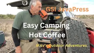 GSI Java Press, Easy Camping Hot Coffee Outdoors #camping