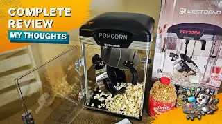 West Bend Stir Crazy Popcorn Maker Review: Perfect for Movie Nights?