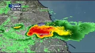 LIVE CHICAGO RADAR | Storms move across Chicago area Monday