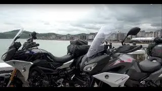 Motosx1000: Ruta por la Costa Vasca con las Yamaha Tracer 900