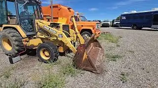 1996 John Deere 310D Backhoe Loader Engine, Drive, & Hydraulic Function
