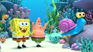 SpongeBob’s Snail Went on a Silly Trail | Nursery Rhymes for Kids & Baby Songs