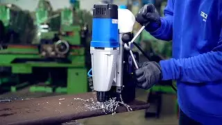 Portable Mag Drill with Reversible Motor for Tapping & Twist Drilling | MAB 465 | CS Unitec