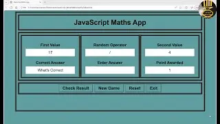 Learn JavaScript by Building a Maths App | Step-by-Step Tutorial