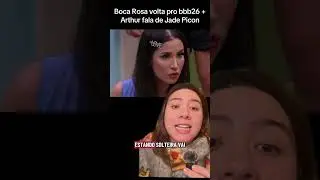 Bianca Andrade | jade picon | Arthur Aguiar | boca rosa bbb | bbb 26 veteranos | camarote bbb