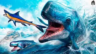 Leviathan Bebê! Nova Mãe! Ameaça Na Água: Tubarão Na Mira! - Path of Titans