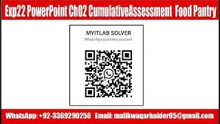 Exp22 PowerPoint Ch02 CumulativeAssessment Food Pantry