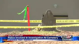 Police Involved In Investigation At Cemetery