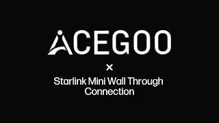 Acegoo Wall Through Socket For Starlink Mini