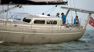 Bestevaer 49 Zenith sailing on the IJsselmeer