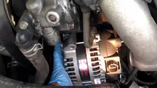 HOW TO REMOVE REPLACE ALTER NATOR HONDA ACCORD 03 04 05 06 07